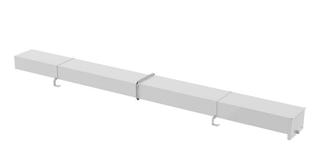 Aluminum Conduit Carrier - 8-in x 12-in x 122-in