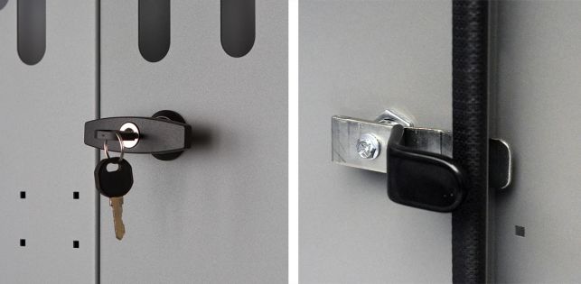 Partition Center Panel Latch & Door Lock Kit