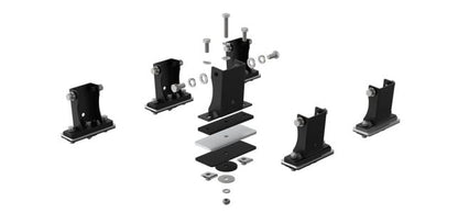 Holman Cargo Rack Pro III HD Aluminum Kit - Ford Transit High Roof - 4THAMR