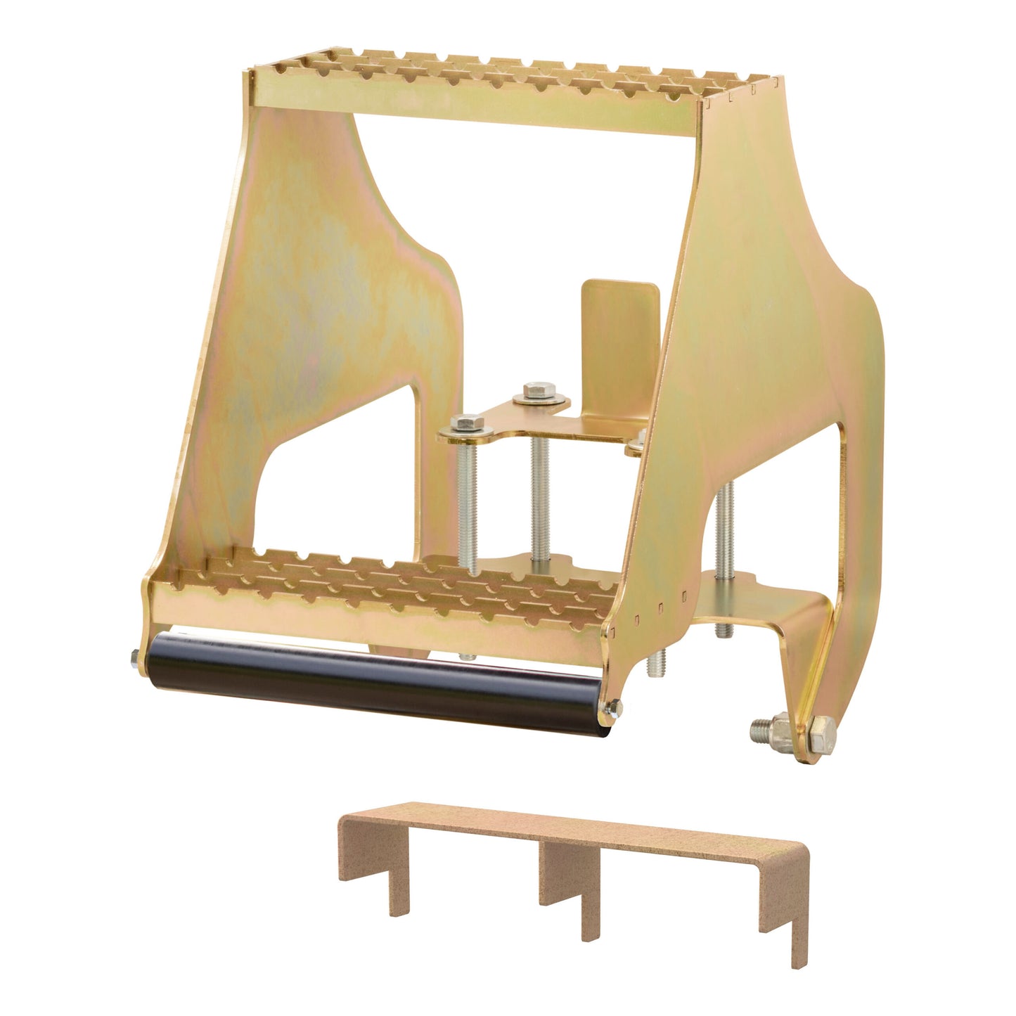 Luverne RETRAC HighRise Folding Rear Entry Step (Fits 3" x 2" Bumper Beam)