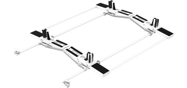 Drop-Down Ladder Rack Kit for Ford Transit - High Roof