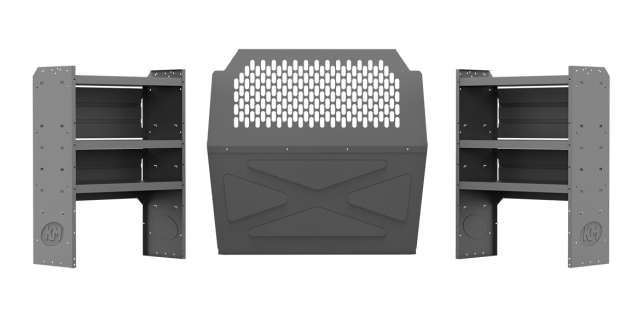 Commercial Shelving Package for RAM ProMaster City