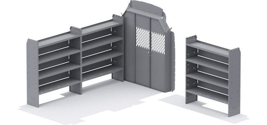 Base Shelving Package for Ford Transit - 148-in WB - High Roof