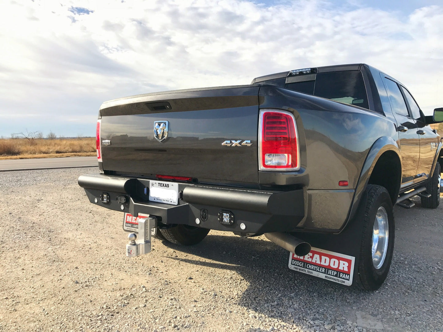 Road Armor Vaquero Rear Bumper 2010-2018 RAM 2500 3500 4500 - 410VR0B