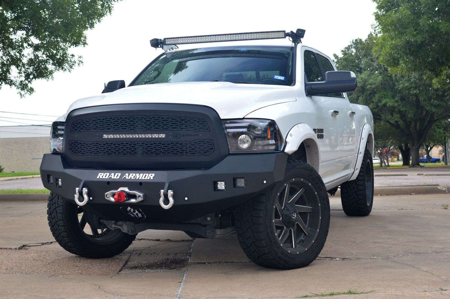 Road Armor Stealth Front Winch Bumper 2013-2018 RAM 1500 - 413F0B