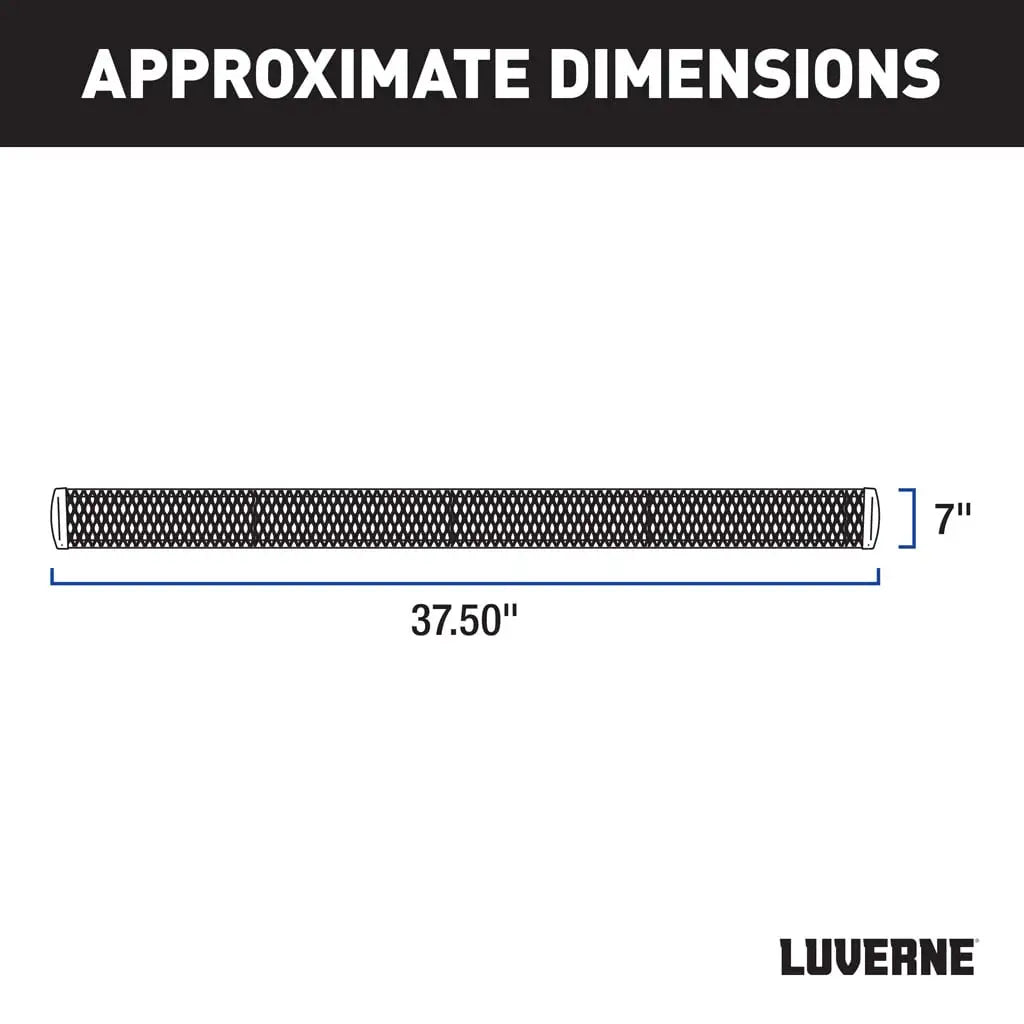 Luverne Grip Step 7" x 36" Aluminum Running Boards - Ford E-Transit - Cab Only - 415036-401740