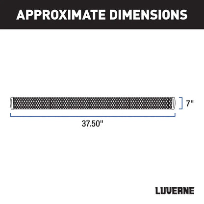 Luverne Grip Step 7" x 36" Aluminum Running Boards - Ford E-Transit - Cab Only - 415036-401740