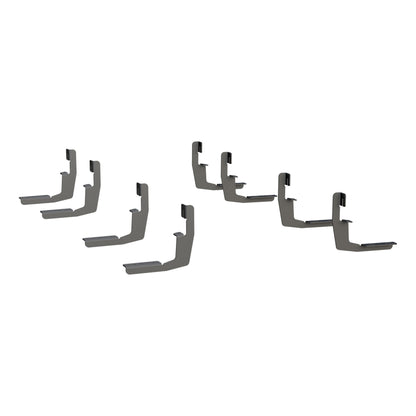 Luverne Grip Step 7" x 88" Black Aluminum Running Boards, Select Silverado, Sierra Crew