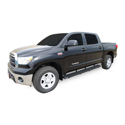 Luverne Grip Step 7" x 88" Black Aluminum Running Boards (No Brackets)
