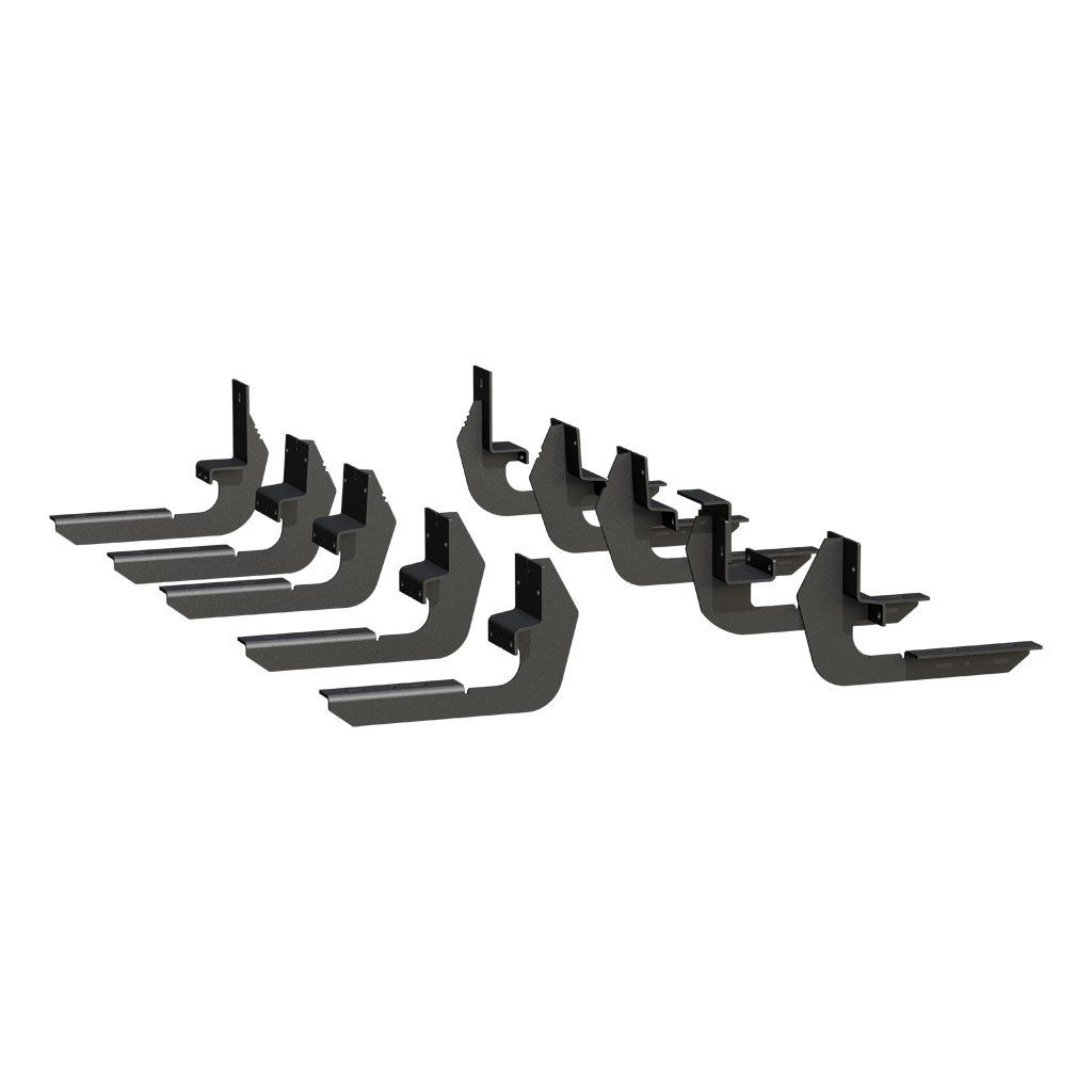 Grip Step 7" X 98" Black Aluminum Running Boards for Ford Transit