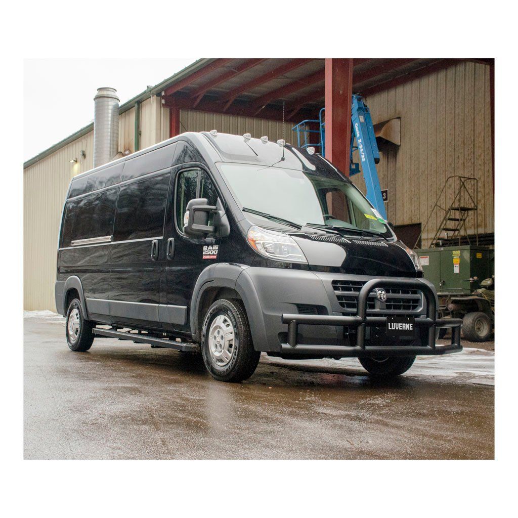 Grip Step 7" X 36" & 100" Black Aluminum Running Boards for RAM ProMaster