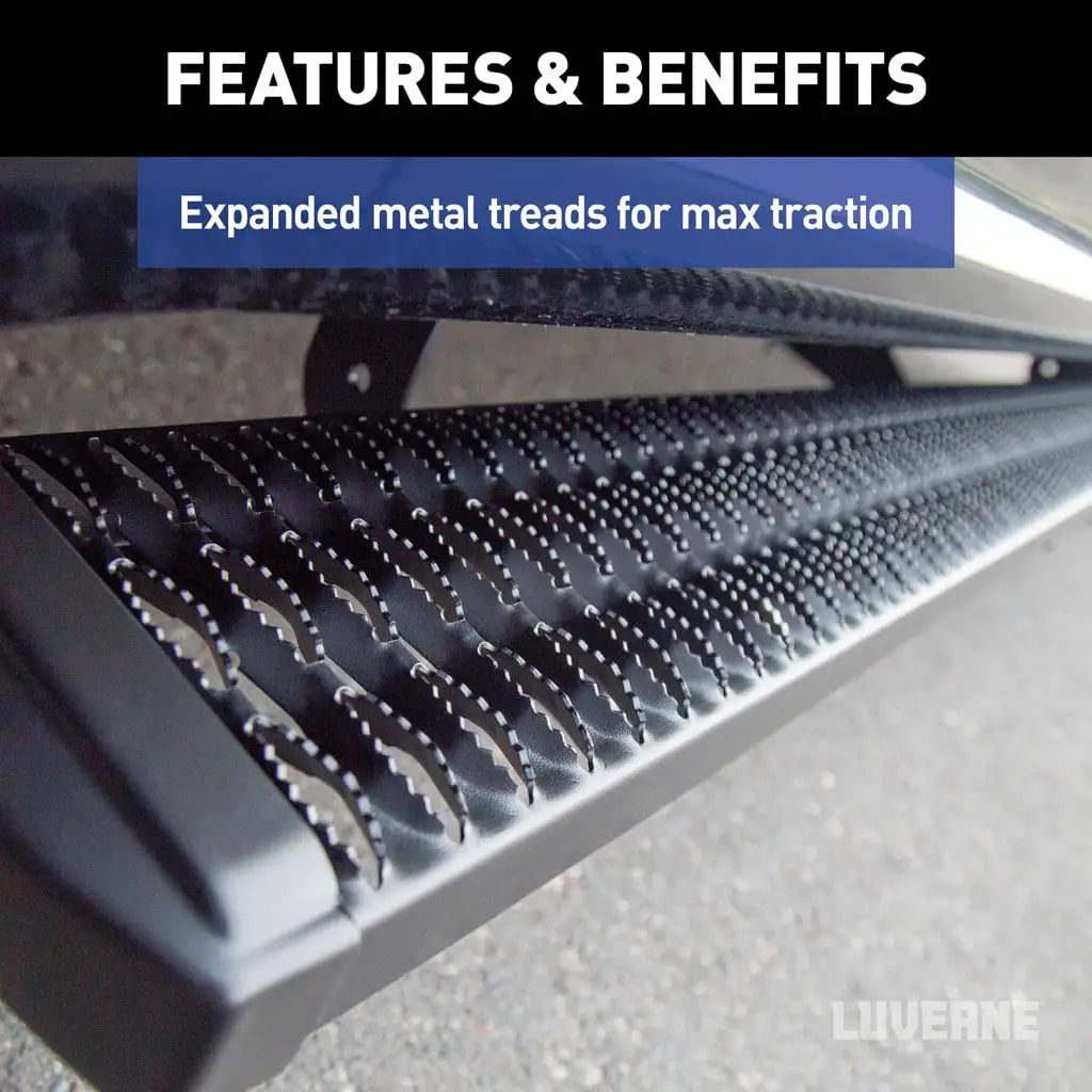 Luverne Grip Step 7" x 36" Aluminum Running Boards - Ford E-Transit - Cab Only - 415036-401740