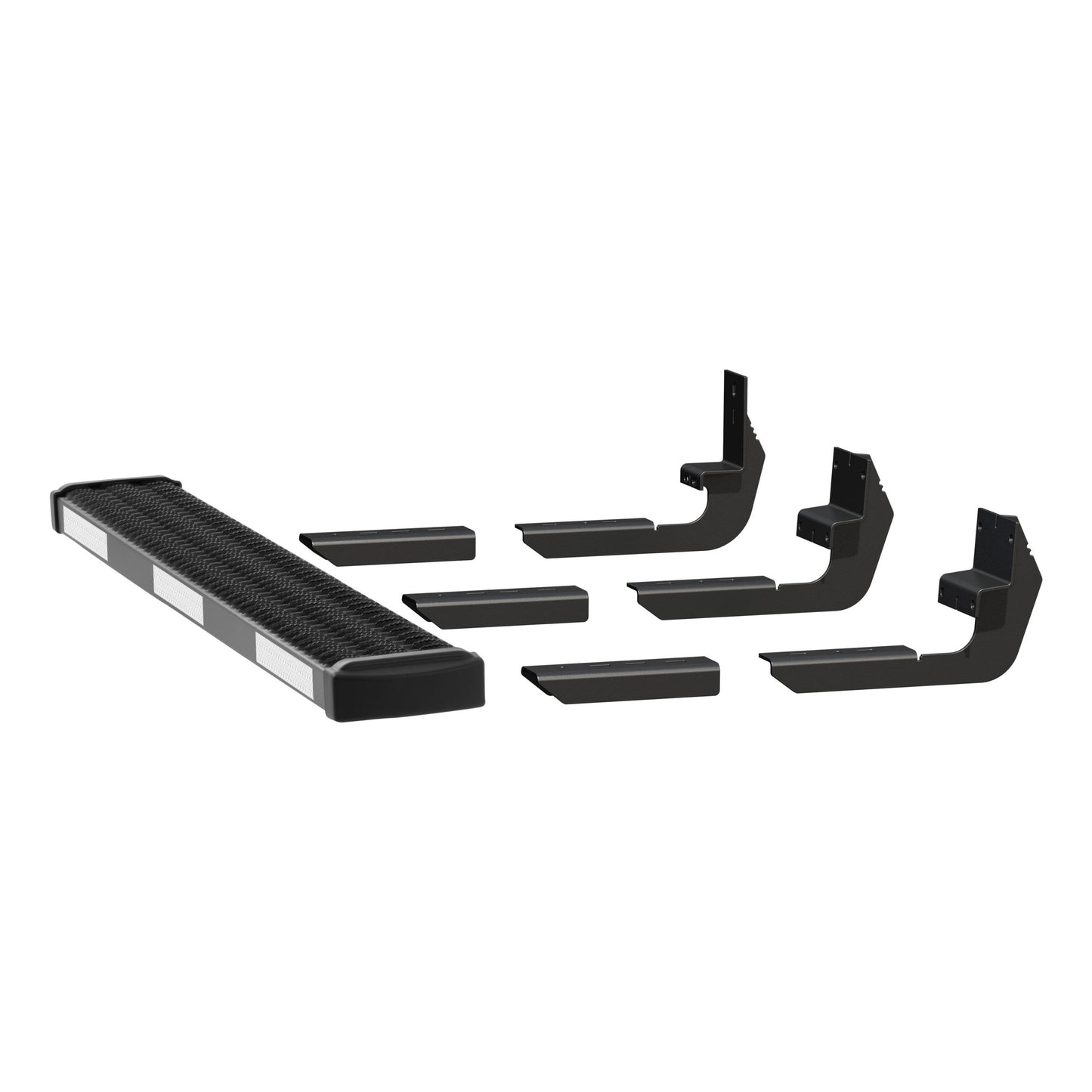 Luverne Grip Step 7" x 54" Aluminum Passenger Running Board Fleet Kit, Select Transit