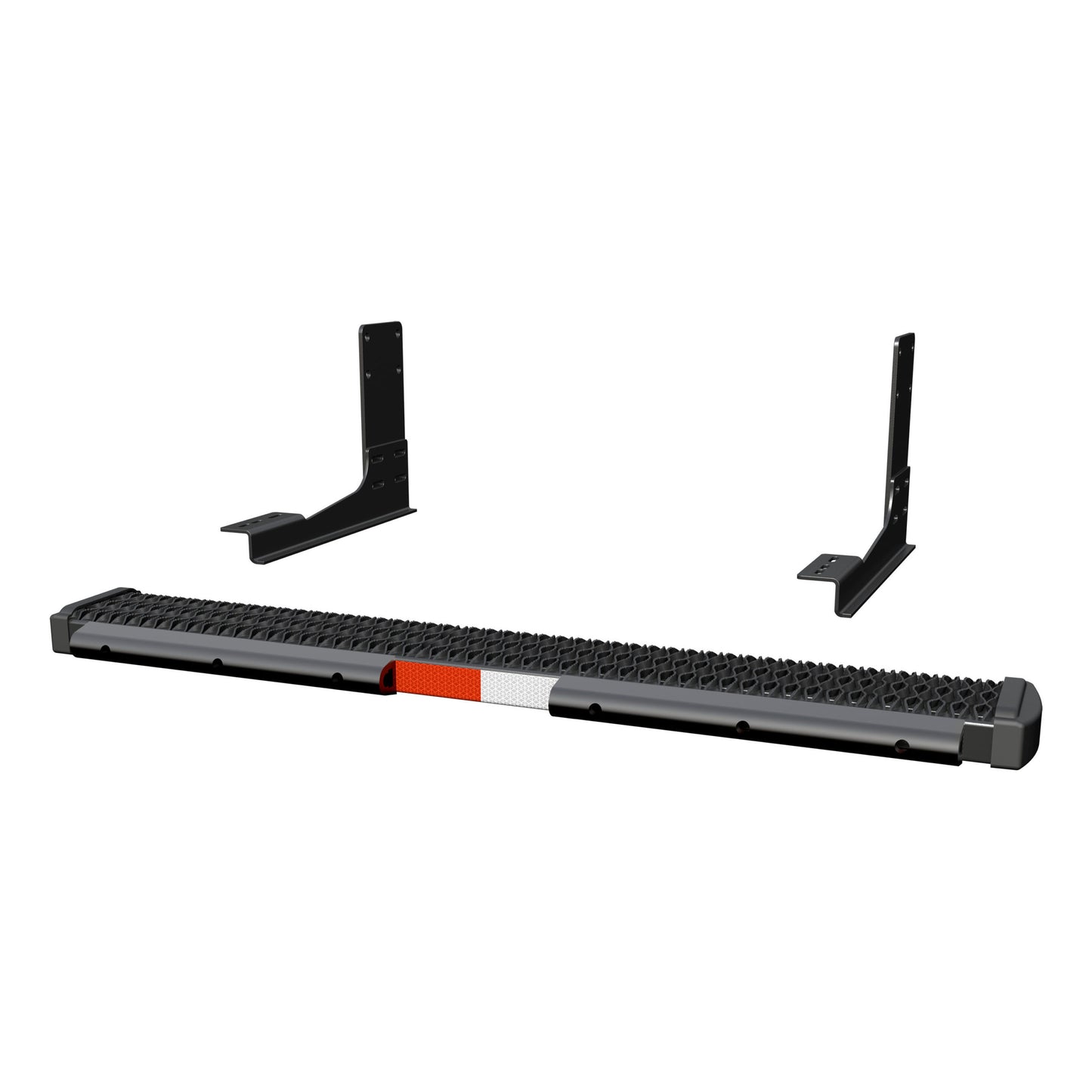 Luverne Grip Step 7-in x 54-in Black Aluminum Rear Step for Mercedes Sprinter (2010-2024) [FLEET KIT]