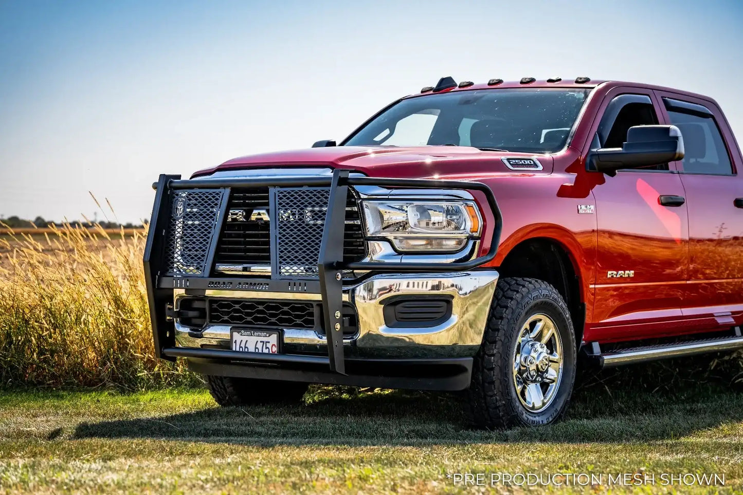 Road Armor Vaquero Front Grille Guard Brush Guard 2019-2026 RAM 2500 3500 - 4192-BRSH