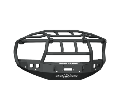 Road Armor Stealth Front Winch Bumper Titan II Guard - Intimidator 2019-2026 RAM 2500 3500 - 4192F6B