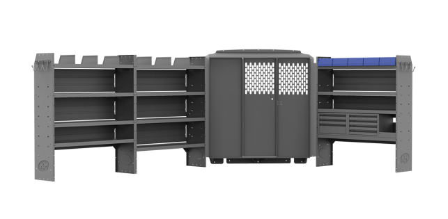 General Service Shelving Package for RAM ProMaster - 159-in WB (Reg)