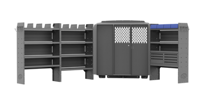 General Service Shelving Package for RAM ProMaster - 118-in & 136-in WB - Std Roof