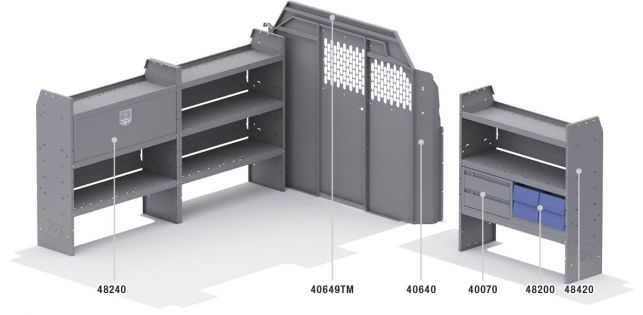 Tradesman Service Package for Ford Transit - 130-in WB - Low Roof