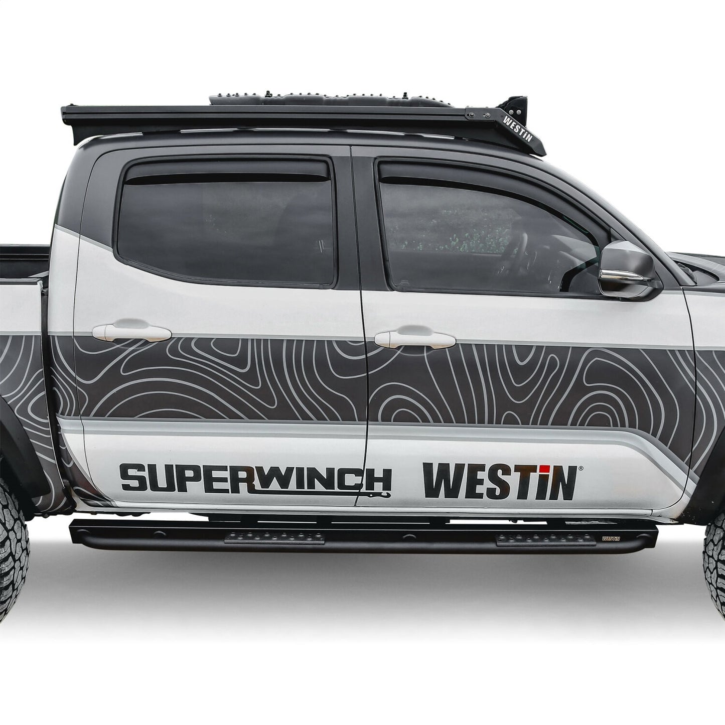 Westin XTS Rock Slider for Toyota Tacoma (2005-2023) - 42-14205