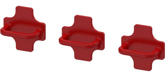Peg Board - U-Shaped Hook - Pack Of 3