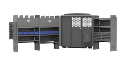Electrical Contractor Shelving Package for RAM ProMaster - 136-in WB