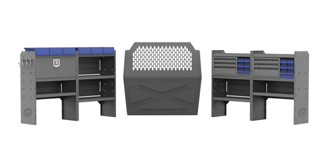 General Service Shelving Package for RAM ProMaster City