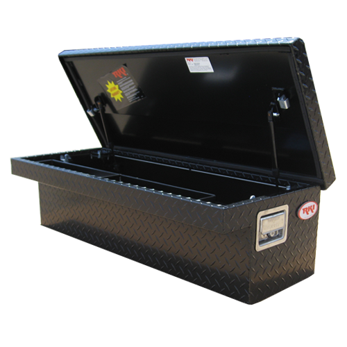 RKI 43-in Side Mount Truck Tool Box S-Series Single Lid Low Profile Wide - Aluminum - 43SLPWA