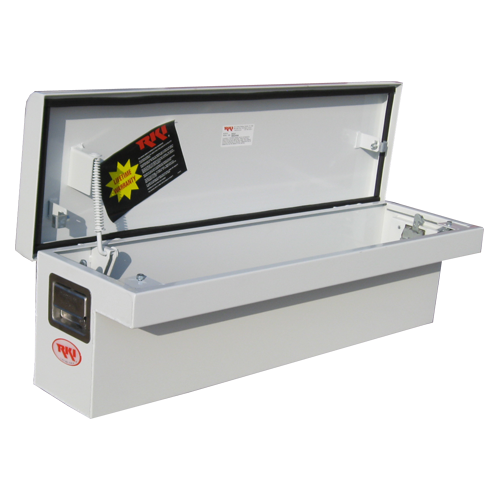 RKI 43-in Side Mount Truck Tool Box S-Series Single Lid Low Profile - Steel - 43SLP