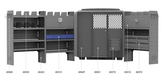 Security Trade Package for RAM ProMaster - 118-in & 136-in WB