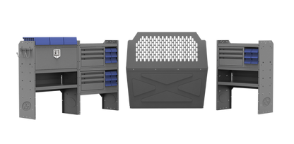 Plumbing Shelving Package for RAM ProMaster City