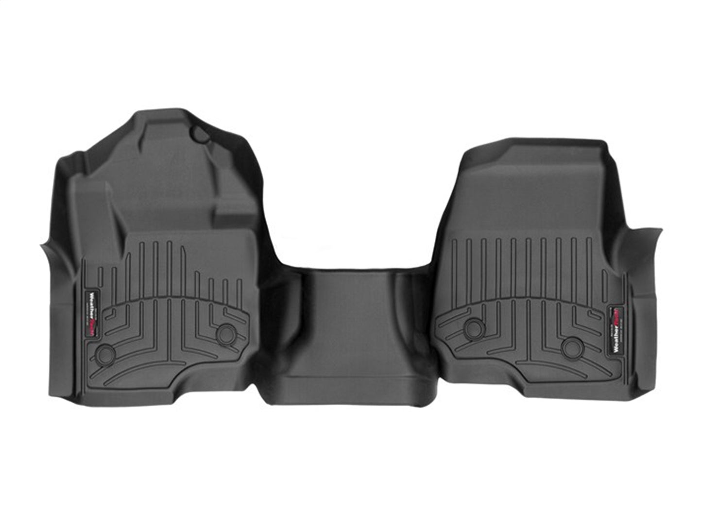 WeatherTech DigitalFit FloorLiner for Ford F-250, F-350 Super Duty (2017-2022) SUPERCAB/SUPERCREW - Front