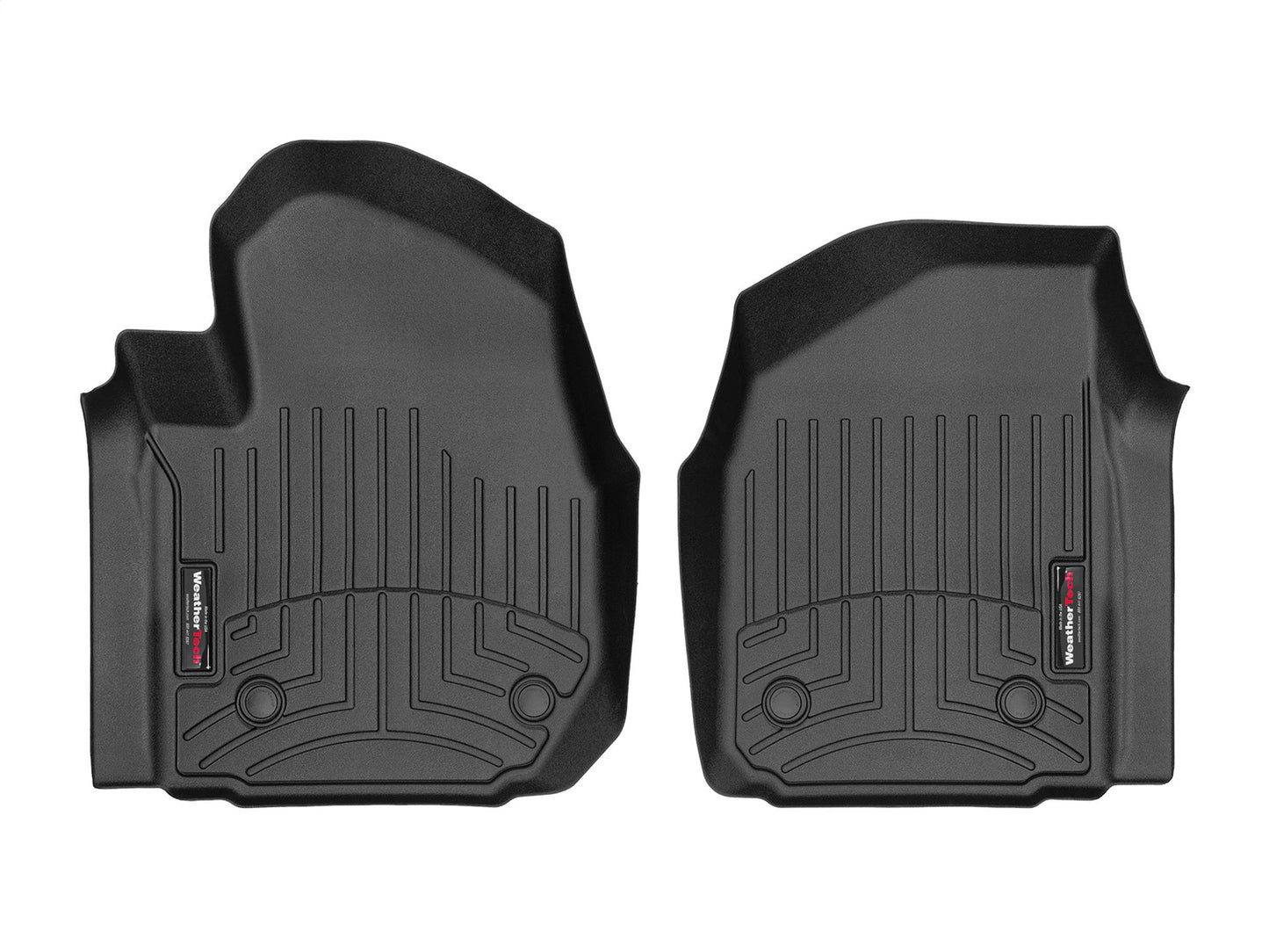 WeatherTech DigitalFit FloorLiner for Chevrolet/GMC Silverado/Sierra (2019-2026) REGULAR CAB - Front