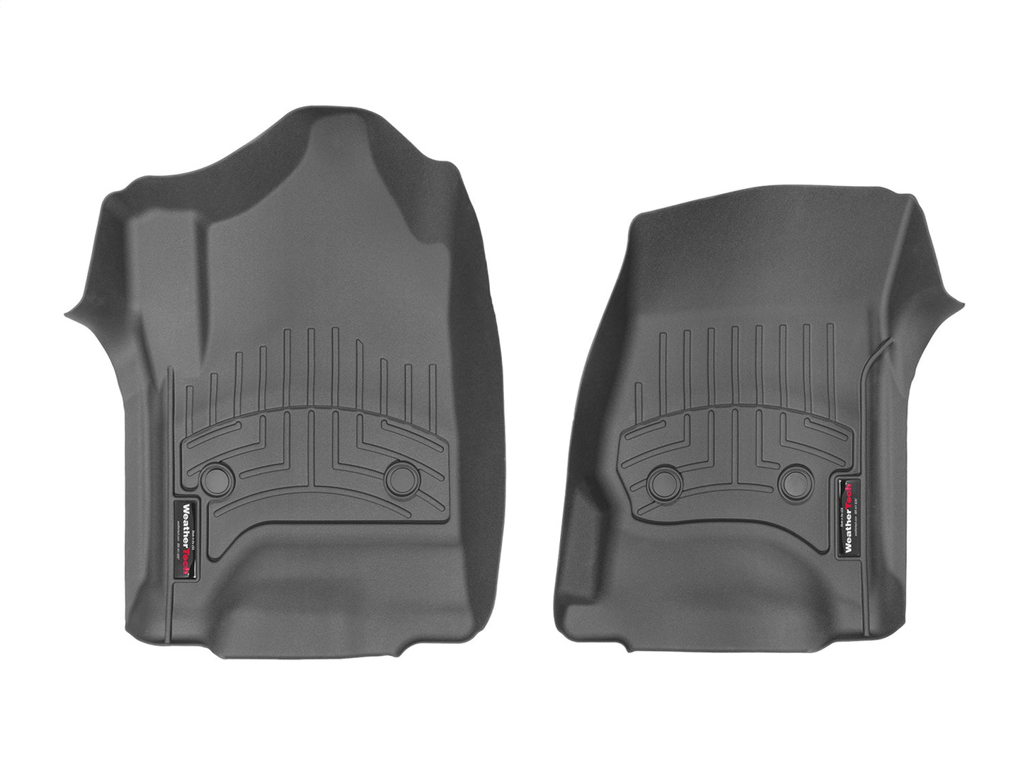 WeatherTech DigitalFit FloorLiner for Chevrolet/GMC Silverado/Sierra (2014-2020) DOUBLE/CREW CAB - Front