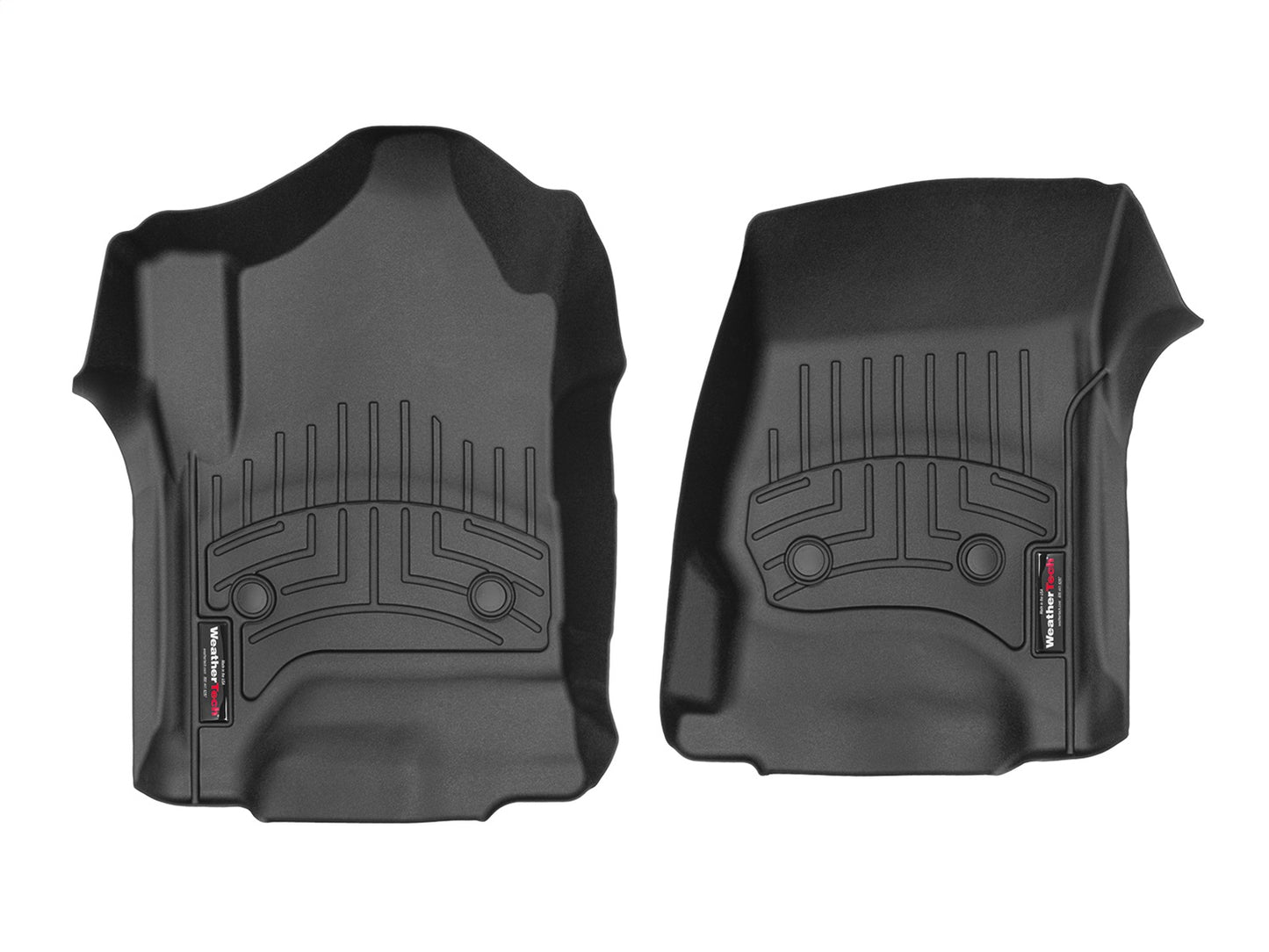 WeatherTech DigitalFit FloorLiner for Chevrolet/GMC Silverado/Sierra (2014-2020) DOUBLE/CREW CAB - Front