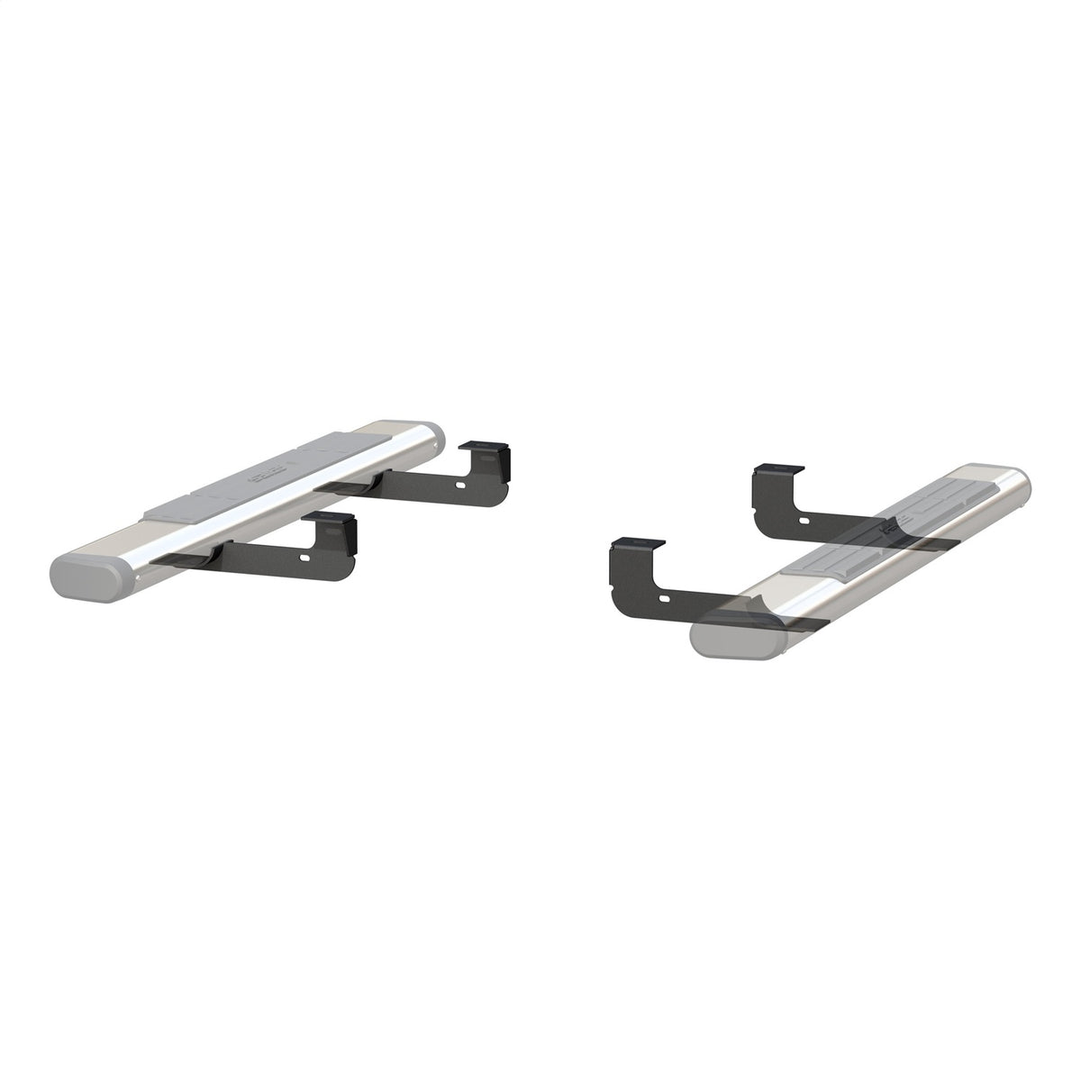 ARIES Mounting Brackets for 6-in Oval Side Bars for Chevrolet/GMC Silverado/Sierra 1500, 2500, 2500 HD, 3500 HD Regular Cab (1999-2014) - 4492