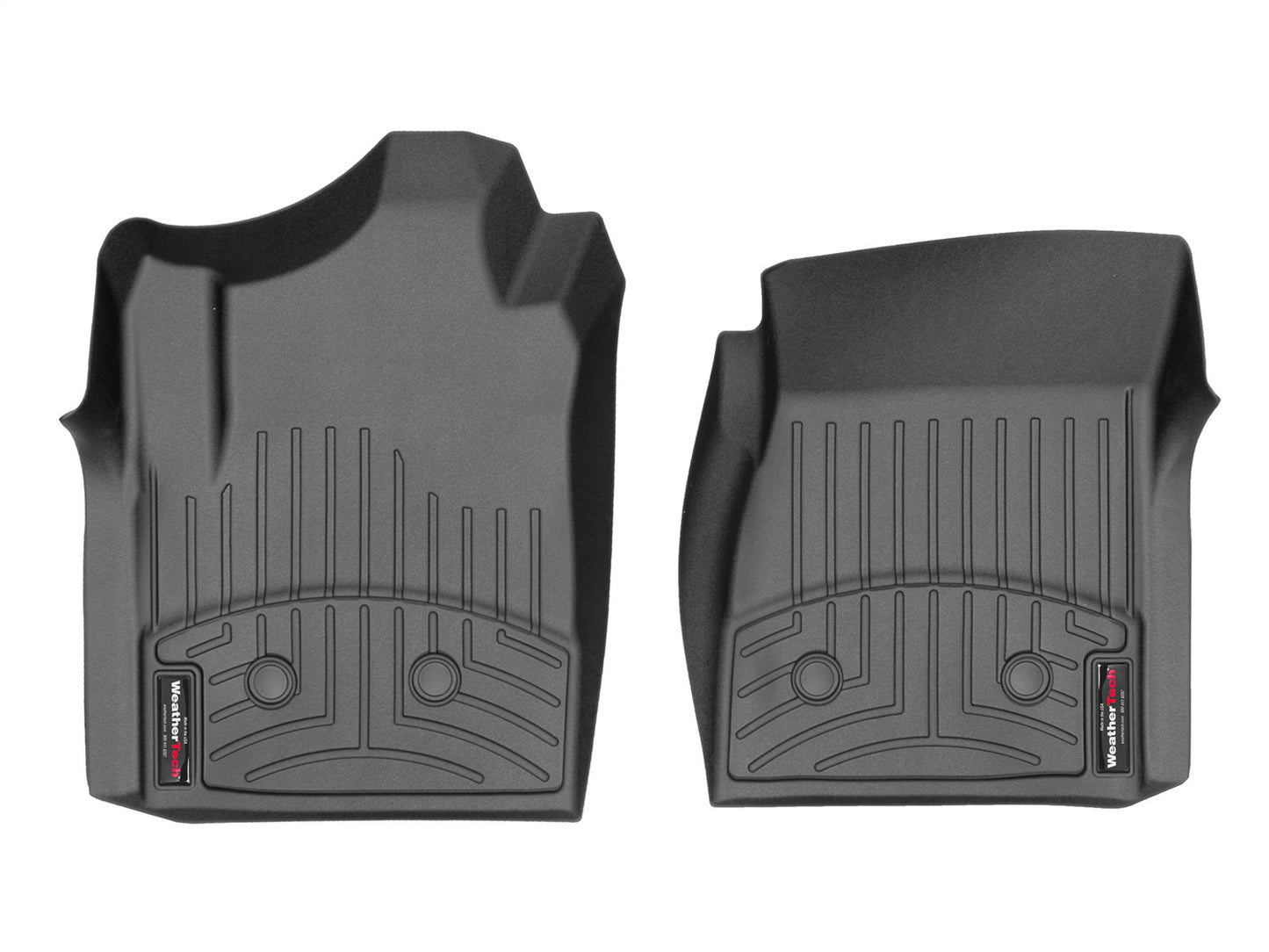 WeatherTech DigitalFit FloorLiner for Chevrolet/GMC Silverado/Sierra (2014-2020) REGULAR CAB - Front