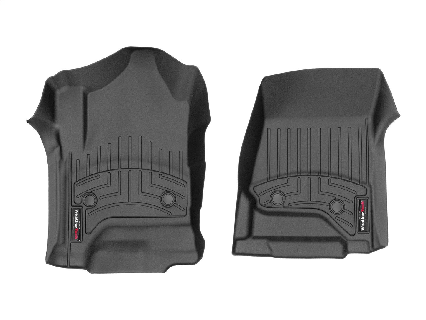 WeatherTech DigitalFit FloorLiner for Chevrolet/GMC Silverado/Sierra (2014-2020) DOUBLE/CREW CAB - Front