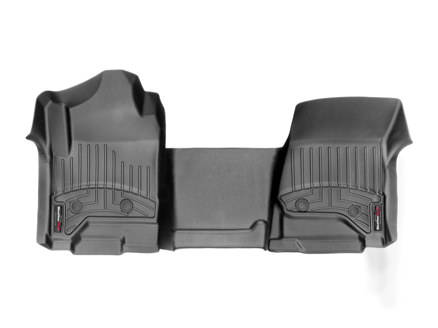 WeatherTech DigitalFit FloorLiner for Chevrolet/GMC Silverado/Sierra (2014-2020) DOUBLE/CREW CAB - Front