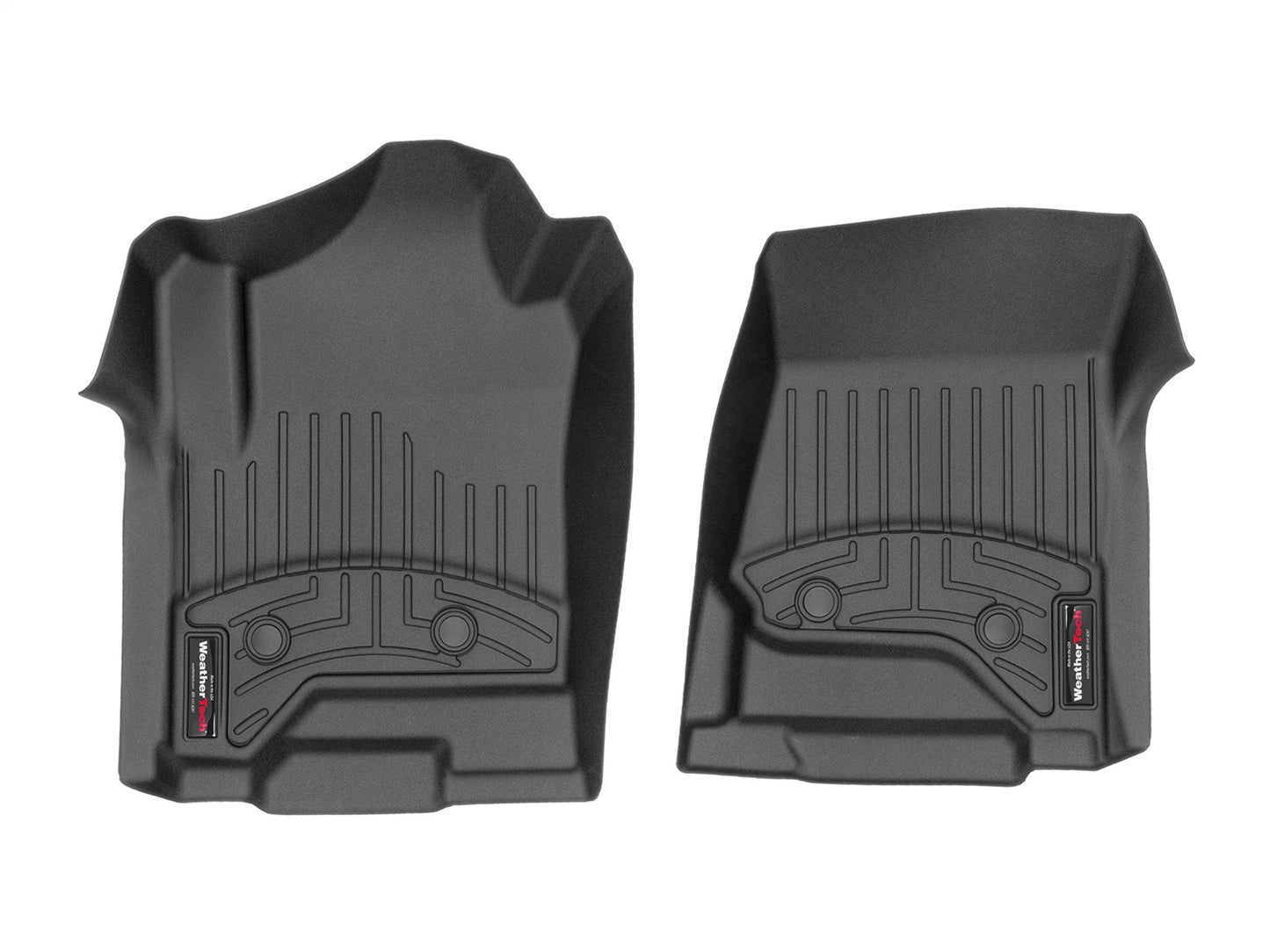 WeatherTech DigitalFit FloorLiner for Chevrolet/GMC Silverado/Sierra (2014-2020) DOUBLE/CREW CAB - Front