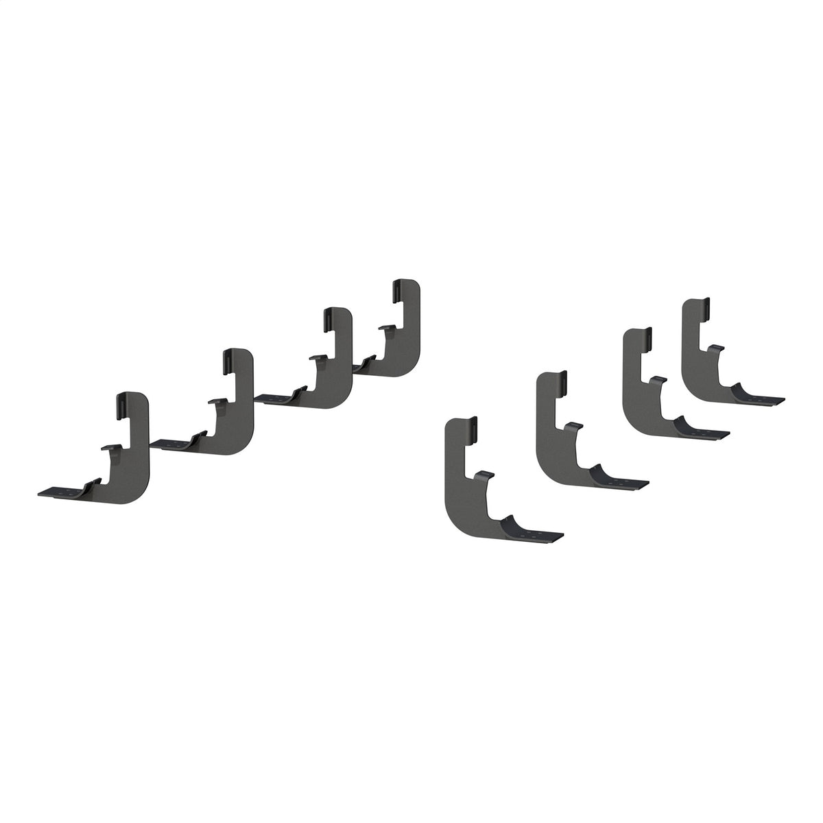 ARIES Mounting Brackets for 6-in Oval Side Bars for Chevrolet/GMC Sierra 1500 Limited, Silverado/Sierra 1500, 2500 HD, 3500 HD Crew Cab (2019-2026) - 4499