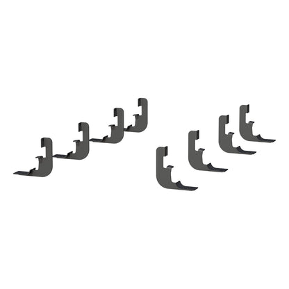 ARIES Mounting Brackets for 6-in Oval Side Bars for Chevrolet/GMC Sierra 1500 Limited, Silverado/Sierra 1500, 2500 HD, 3500 HD Crew Cab (2019-2026) - 4499