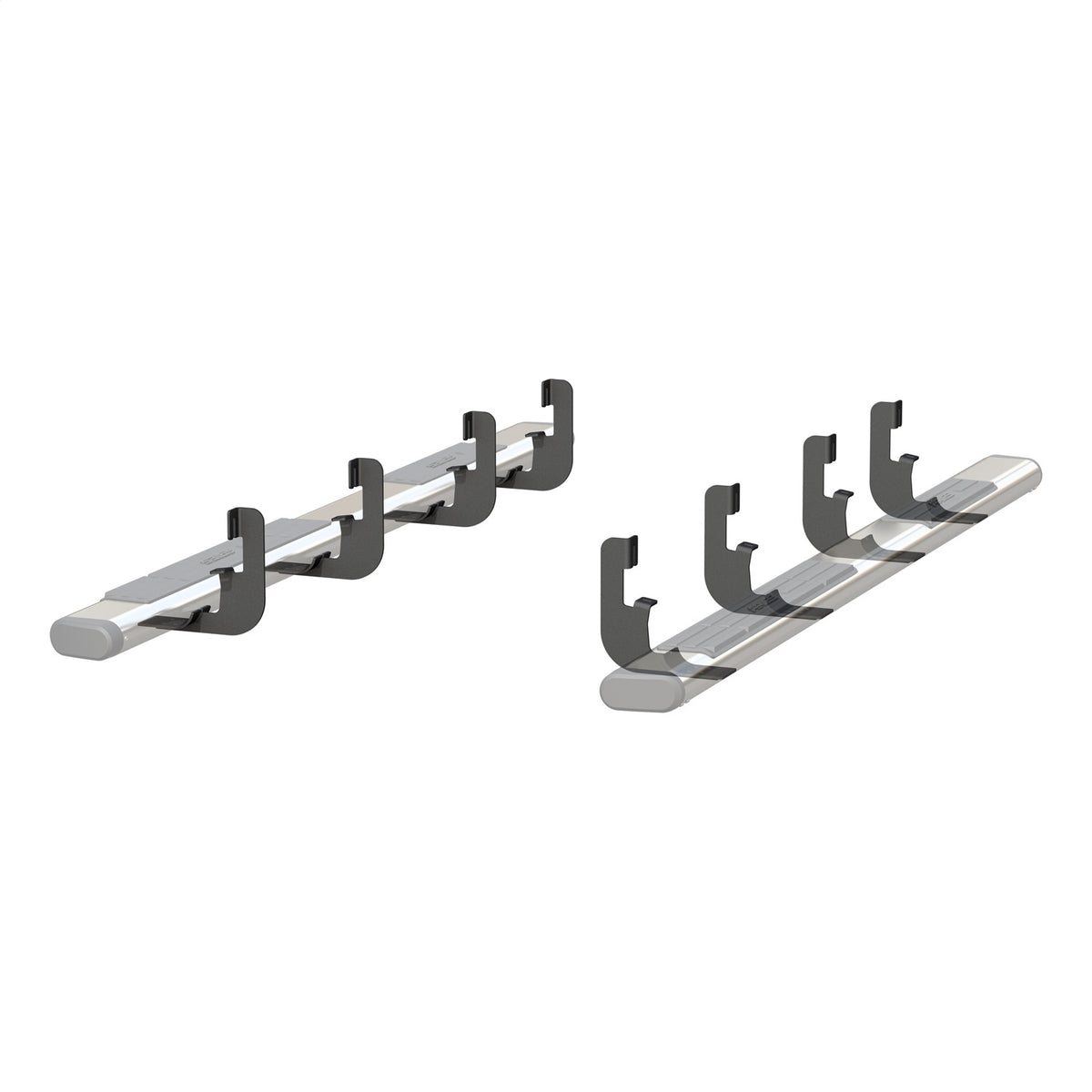 ARIES Mounting Brackets for 6-in Oval Side Bars for Chevrolet/GMC Sierra 1500 Limited, Silverado/Sierra 1500, 2500 HD, 3500 HD Crew Cab (2019-2026) - 4499