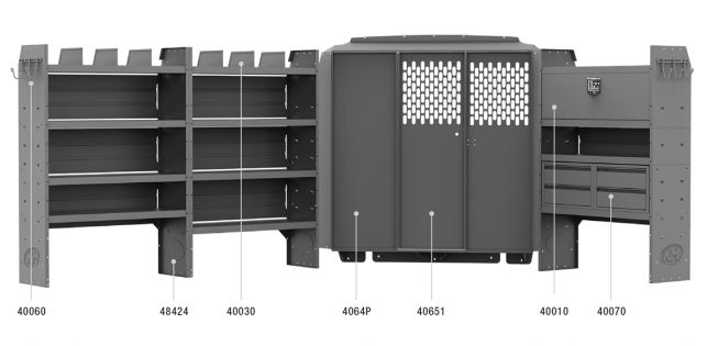 Telecom Trade Package for RAM ProMaster - 136-in WB