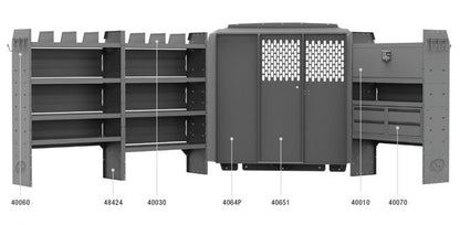 Telecom Trade Package for RAM ProMaster - 136-in WB