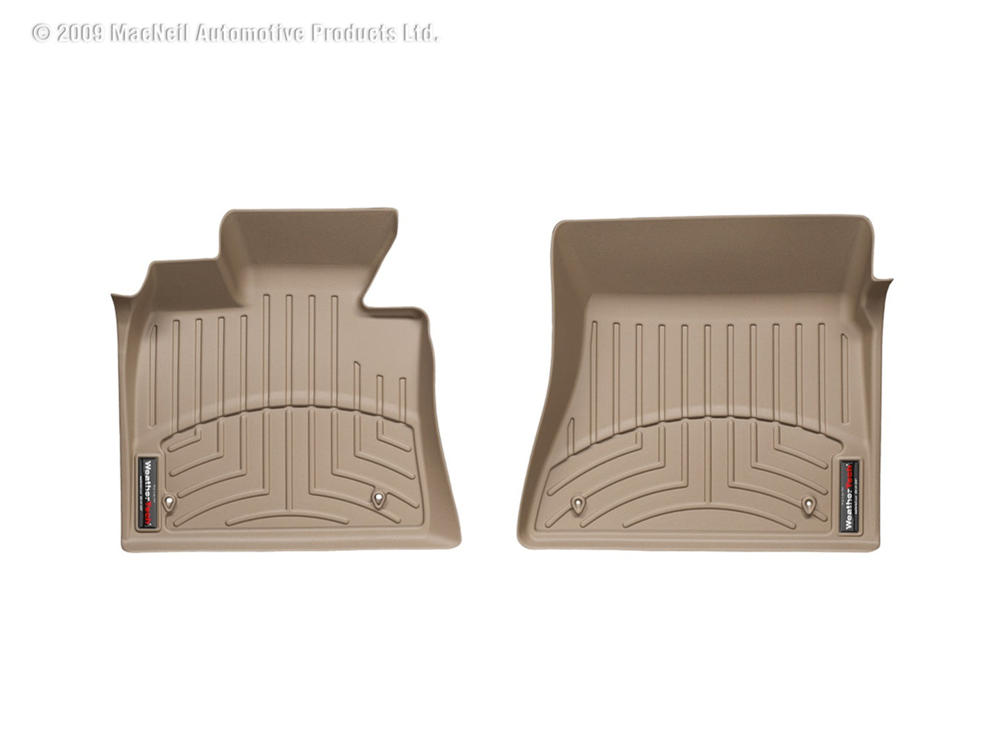 WeatherTech DigitalFit FloorLiner for Ford F-250, F-350 Super Duty (2011-2016) SUPERCAB/SUPERCREW - Front