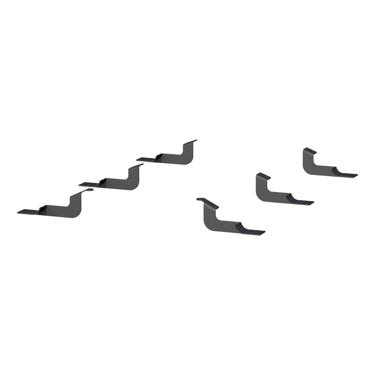 ARIES Mounting Brackets for 6-in Oval Side Bars for Toyota Tundra CrewMax Cab/Regular Cab (2007-2021) - 4515