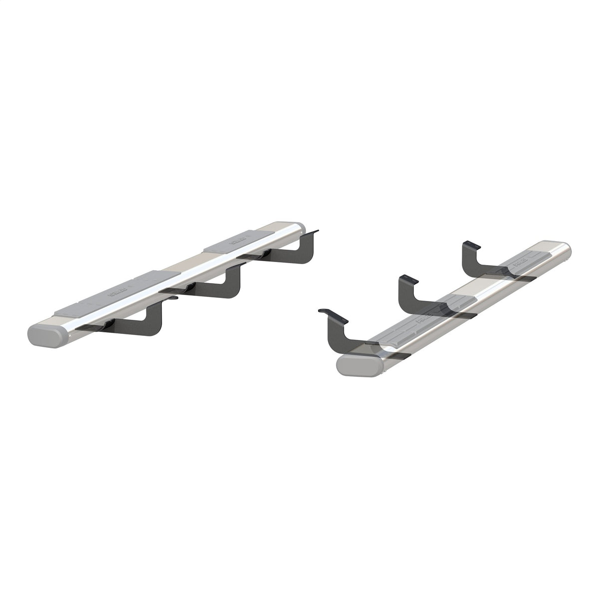 ARIES Mounting Brackets for 6-in Oval Side Bars for Toyota Tundra CrewMax Cab/Regular Cab (2007-2021) - 4515