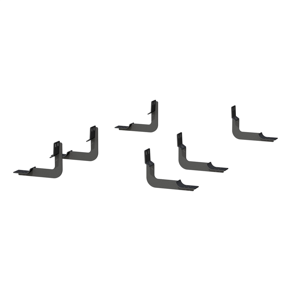 ARIES Mounting Brackets for 6-in Oval Side Bars for Nissan Titan, Titan XD Crew Cab (2009-2024) - 4542