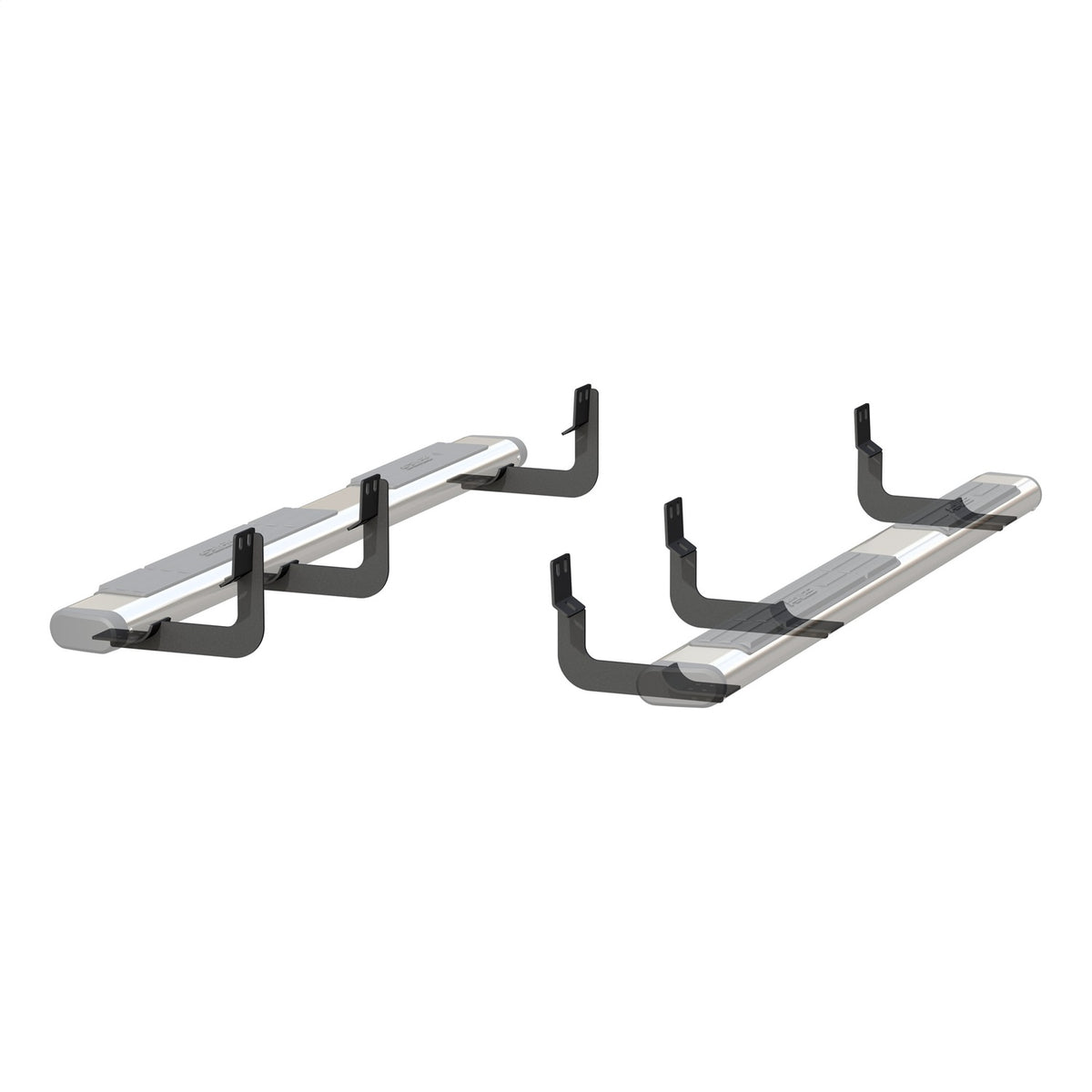 ARIES Mounting Brackets for 6-in Oval Side Bars for Nissan Titan, Titan XD Crew Cab (2009-2024) - 4542